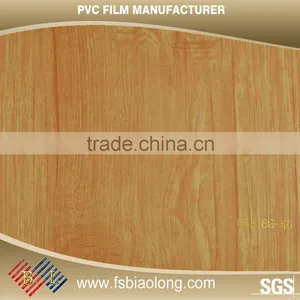 Factory Manufacture Customized Wood Grain Laminater Pvc Film thumbnail-1
