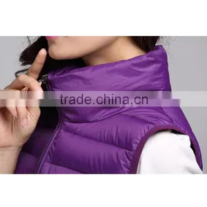 2015 Stylish Popular Women Casual Down Waistcoat for Winter thumbnail-6