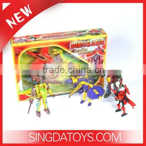 2013 Promotional Toys Super Combined Dinosaur-Robot(4-in-1) thumbnail-1