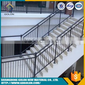 Decorative Indoor Fencing Wrought Iron Stair Handrail Wrought Iron Staircase thumbnail-2