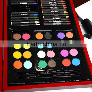 Professional High Quality 101pcs Art Set With Wooden Box ,drawing Stationery Set thumbnail-2