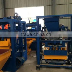 Low Cost QT40-1 Cement Brick Machine, Hollow Block Making Machine India Price thumbnail-5
