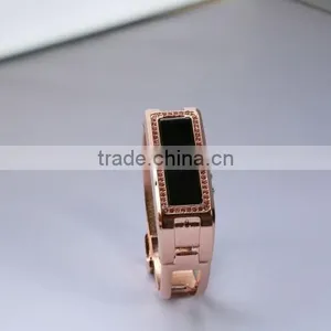 New Product Rose Gold Bluetooth Led Display Health Care Smart Watch With Sleep Minitor , Pedometer for Couples thumbnail-3