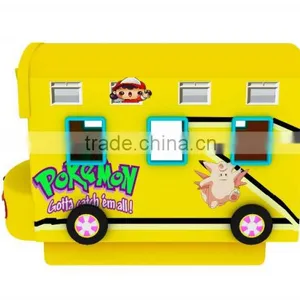 Pikachu Bus Kids Indoor Playground Soft Electric Playground Equipment thumbnail-3