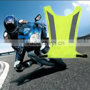 EN471 High Visibility Fluorescent Jackets Cycling for Riding Motorcycle Safety thumbnail-3