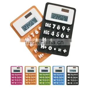 8 Digits Silicone Calculator thumbnail-1