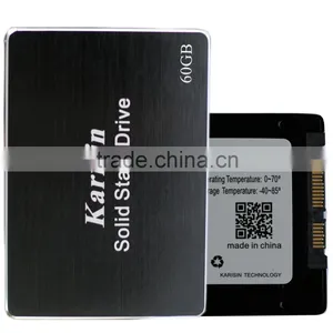 Karisin Internal Ssd MLC Nand Flash 2.5 Sata Hdd 80gb 60gb SSD thumbnail-1
