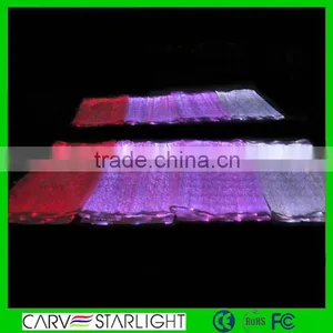 Luminescent Glow in the Dark Material Shiny Polyester Fiber Optics Fabric thumbnail-4