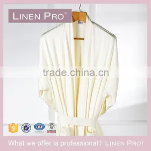 LinenPro Cheap Wholesale Bathrobe Kimono Velour Bath Robe for Women thumbnail-5