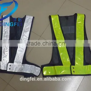 Cheap Custom Logo Flashing Led Reflective Safety Vest , Reflective Clothing , Reflective Vest thumbnail-4