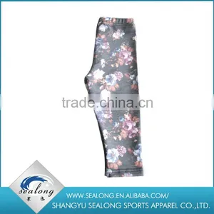 2016 Summer Children Leggings Hot Jeans Pants Printed Denim Kids Leggings thumbnail-1