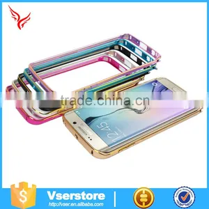 2016 Popular Case for Samsung Galaxy S6 Edge Aluminum Bumper Case for Samsung Metal Cell Phone Case thumbnail-1