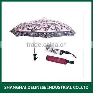 Foldable Auto Open Promotion Umbrella thumbnail-1
