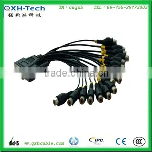 High Quality HDB to 16RCA Cable Audio & Stereo Silver AV Plugs Cable thumbnail-1
