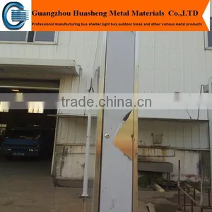 Prefab Led Advertising Light Box With Post,stainless Steel Led Advertising Light Box thumbnail-3