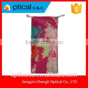 100% Polyester Digital Printing Microfiber Sunglasses Pouch thumbnail-3