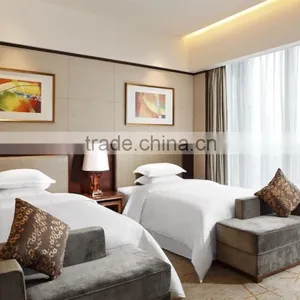 Twins Bed Hotel Room Furniture 5 Stars Hotel Room HDBR1129 Supplier's Choice thumbnail-1