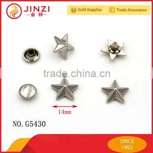 Wholesale Price Decorative Metal Star Rivets thumbnail-4
