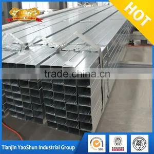 10x10 - 100x100 50x50 Galvanized Square Steel Pipe Tube Supplier thumbnail-5