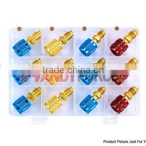Auto Shut-Off Valve Adapter Set, Air Condition Service Tools of Auto Repair Tools thumbnail-1
