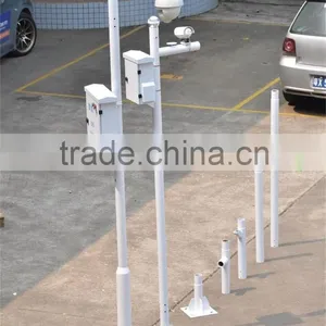 Harwell Security Monitoring CCTV Camera Mounted Pole,galvanized Steel Pole thumbnail-1