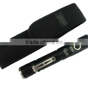 UltraFire C20 Cree XM-L U3 800lm 4-Mode White Dimming Flashlight - Black (1 x 18650 2 x CR123A) thumbnail-1