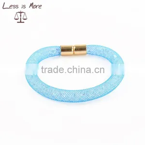 Colorful Magnetic Bracelet With cz Stone Inside thumbnail-5
