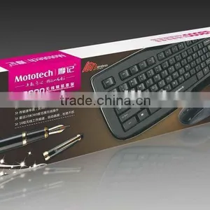 High Quality Ultra-thin Wireless Keyboard And Mouse Combo Operating Range Upto 10M thumbnail-3