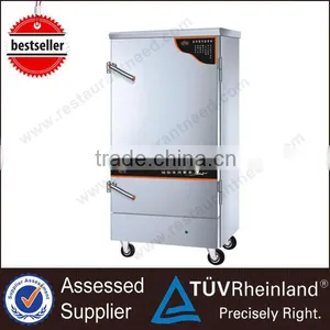 Commercial Kitchen Equipment Electric Stainless Steel Food Steamer thumbnail-1