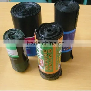 100% Biodegrable Hdpe Plastic Garbage Bags on Roll With Paper Seal thumbnail-1