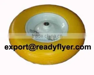 Wheel Barrow PU Rubber Wheel thumbnail-2