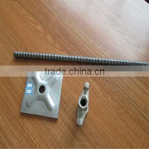 Formwork Steel Tie Rod With Ductile Wing Nut For Construction thumbnail-3