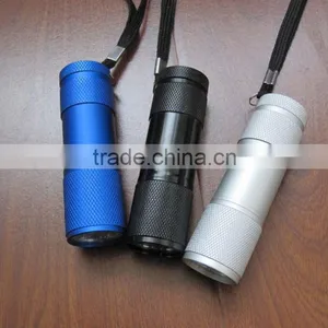 Bright 9 Led Aluminum Torch thumbnail-1