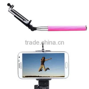 New Arrival Wireless Remote Bluetooth Monopod Selfie Stick With Remote Shutter for Smart Phone thumbnail-3