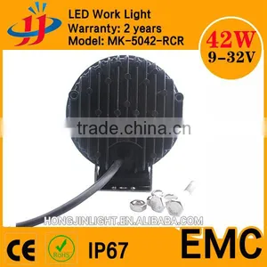 Top Quality With Cheap Price 9V - 32V Offroad Lights Truck Round 42w Light Led Headlight thumbnail-2