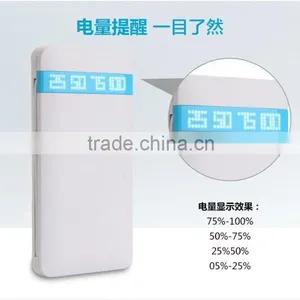 Factory New 8000mah Ultra Slim Powerbank With Double Cable and Connector for IPhone 5/5S/6/6S thumbnail-2