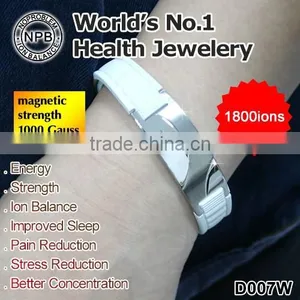 2015 New Health Power Sport Negative Ions Silicon Bracelet thumbnail-4
