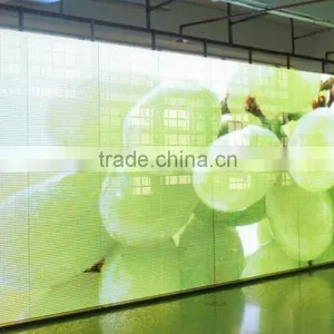 P15.6 Outdoor Full Color See-through Led Display Panels thumbnail-1