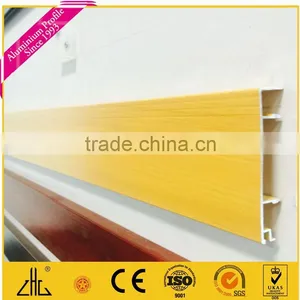 TOP!easy Installation Aluminium Skirting Boards, Using in Wall &Floor Aluminum Skirting Board,protective Aluminum Skirting Board thumbnail-1