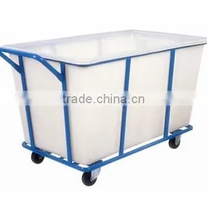 500L Used Plastic Laundry Carts With Wheels Made in China thumbnail-2