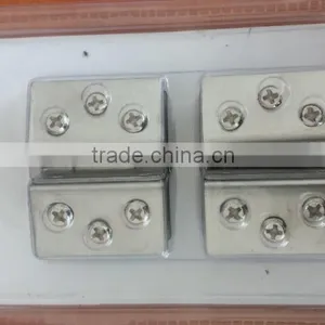 HJ-068 Best Price 10cm Square Stainless Steel Double Hinge China Supplier Glass Hinge thumbnail-5