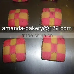 Industrial Cookie Depositor Machine Tripple Color Cookie Machine thumbnail-2
