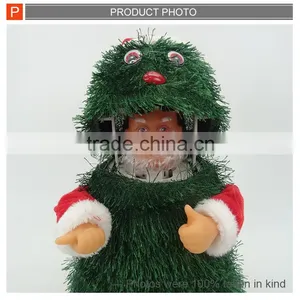 Kids Christmas Gift Battery Operated Santa Toys With Music thumbnail-3
