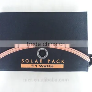 High Efficiency Portable Solar Pannels 2pcs Panels 11watts Charge for Mobile Phones thumbnail-2