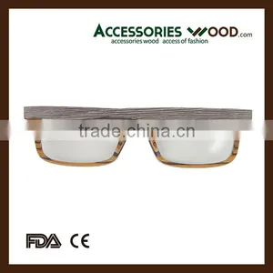 Quality Colorful Square Opticals Wooden Optical Glasses thumbnail-2