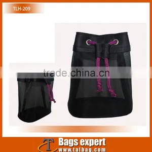 Nylon Mesh Toiletry Bag With pp String thumbnail-1