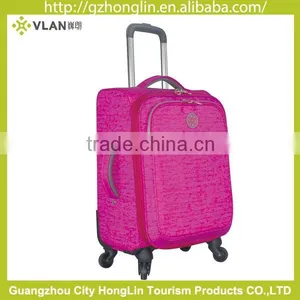 Fanshion Design Soft Trolley Luggage With Internal Handle thumbnail-4
