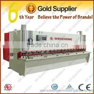 Hidraulic Guillotina Cutting Mahine QC11Y-8X4000 thumbnail-1