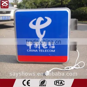 Square Double Sided Acrylic Light Box thumbnail-1