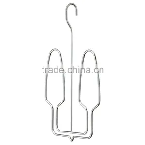 Chrome Closet Organizer Hanger for Shoes, Set of 3 Hangers thumbnail-1